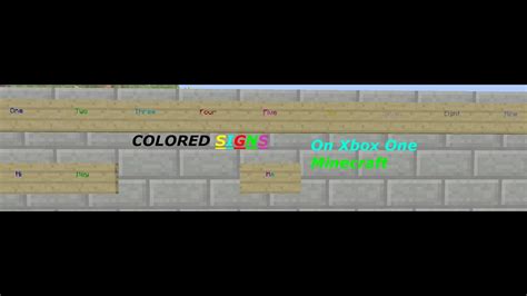 Text in minecraft can be formatted with the section sign (§). How to change Minecraft Sign color - YouTube