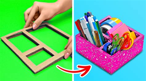 Original Diy Cardboard Ideas And Home Decor Crafts Youtube