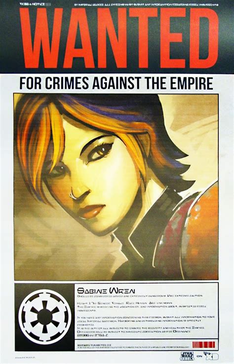 The Geeky Nerfherder Cool Art Star Wars Rebels Wanted Posters