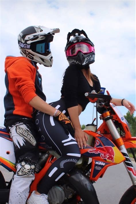 Motocross Couple Motocross Girls Bike Couple Dirt Bike Girl Biker