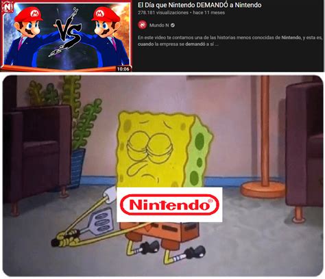 Nintendo Demanda A Nintendo Meme Subido Por Protoos Memedroid