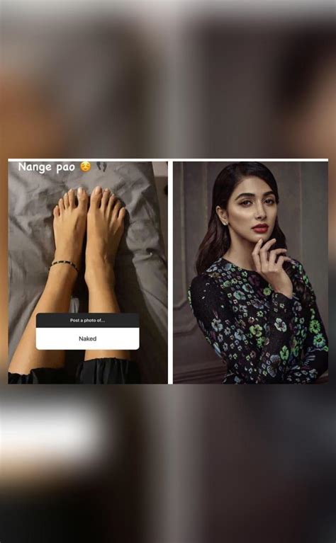 Fan Asks Pooja Hegde For Naked Pic She Posts Pic Of Her Bare Feet