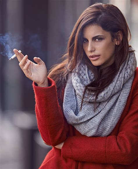 Royalty Free Beautiful Women Smoking Cigarettes Pictures