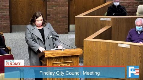 021621 Findlay City Council Meeting Youtube
