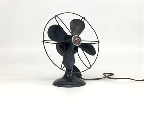 Antique Electric Fan Westinghouse Cardinal Fan Vintage Black Etsy