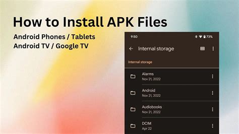 How To Install Apk Files On Android Tablet
