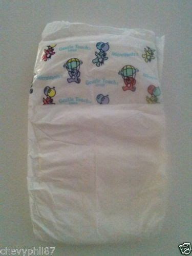 1 Rare Vintage 1990s Pampers Plastic Diaper Size 3 Disposable Diapers