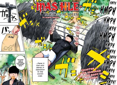MASHLE 1 - MASHLE Chapter 1 - MASHLE 1 english - MangaHub.io