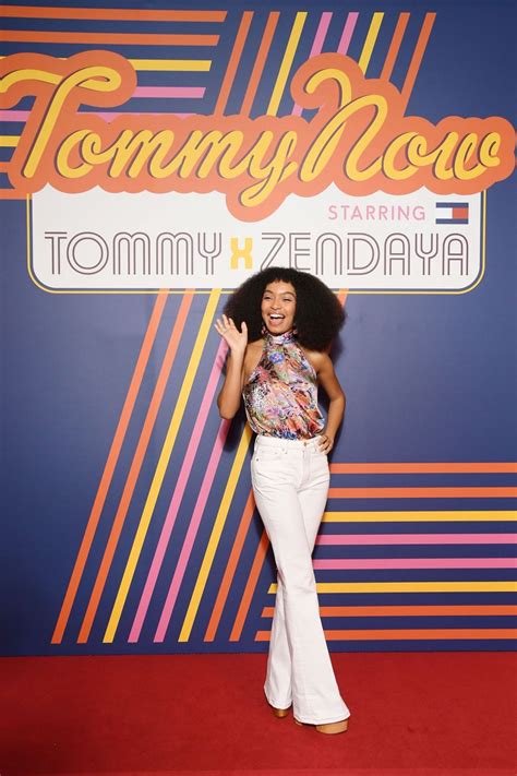 Yara Shahidi At Tommy Hilfiger Tommynow Spring 2019 Starring Tommy X