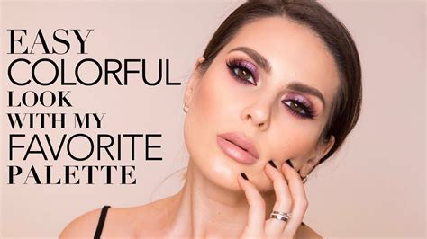 Easy Colorful Look With My Favorite Palette Ali Andreea Youtube