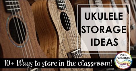 Ukulele Storage In The Music Classroom On The Wall Racks And More Music Classroom