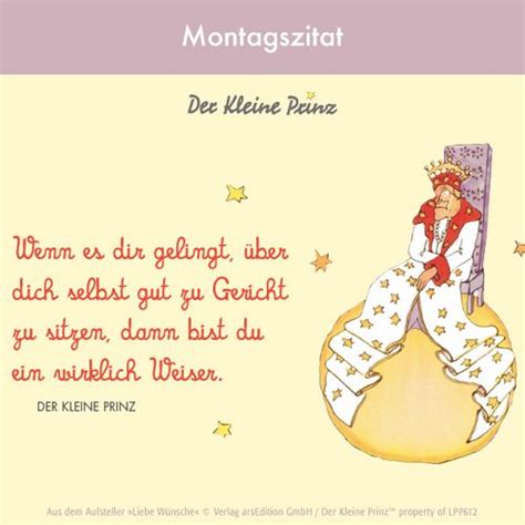 Der kleine prinz le petit prince the little prince. Der kleine Prinz Montagszitat @arsEdition | Der kleine ...
