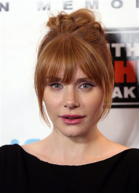 Bryce Dallas Howard Haircut Bryce Dallas Howard Relationship With Her