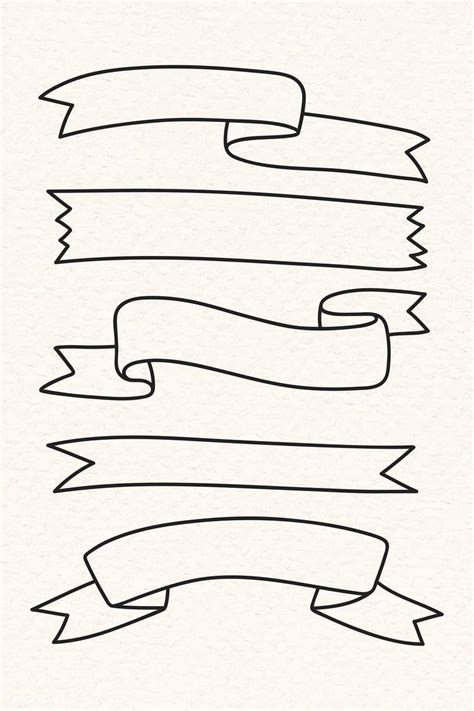 The Best How To Draw Banner Ribbon 2022 - Chimp Wiring