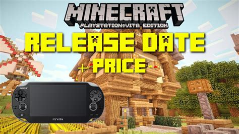 Minecraft Psvita Edition Release Date Digital And Disc Price Ps3 Free