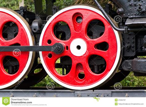 Old Train Wheel Stock Image Image Of Electric Axle 41064707