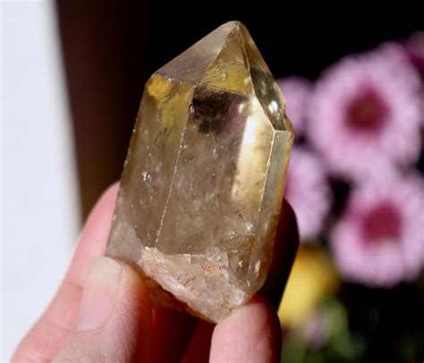 Natural Raw Citrine Point 48 Grams From The South African Congo