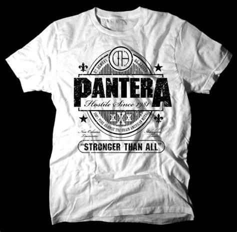 Pantera Stronger Than All T Shirt White All Sizes S 5xl Ebay