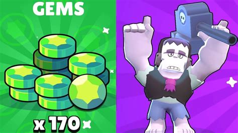 Choose a number of gems.| Brawl Stars - Lucky Opening 170 Gems and Epic Brawler ...
