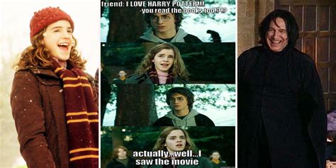 18 clever harry potter movie details that are honestly so freaking clever. Harry Potter: 15 Hilarious Book Vs. Movie Memes Only True ...