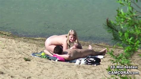 Junges Deutsches Teen Paar Voyeur Beim Sex Am Strand Von Hamburg