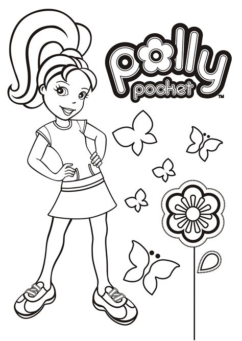 Desenhos Para Imprimir E Colorir Desenhos Da Polly Para Colorir