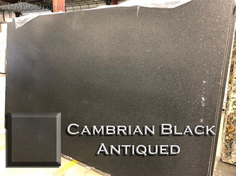 Cambrian Black Antiqued 3cm Stone Modernity Meets Innovation
