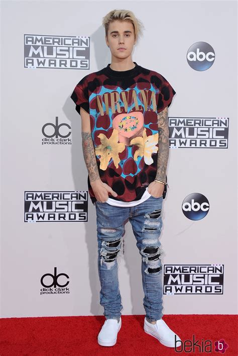 Justin Bieber En Los American Music Awards 2015 American Music Awards