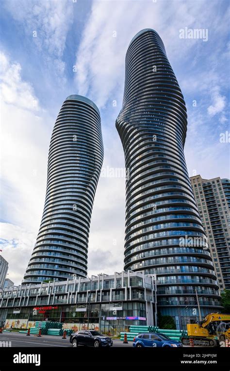 Absolute World Twin Towers Also Called The Marilyn Monroe Towers Are