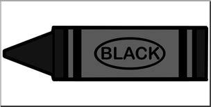 Black Crayons Clipart Clip Art Library