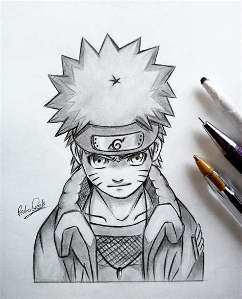 Naruto Uzumaki Drawing Drawing Skill