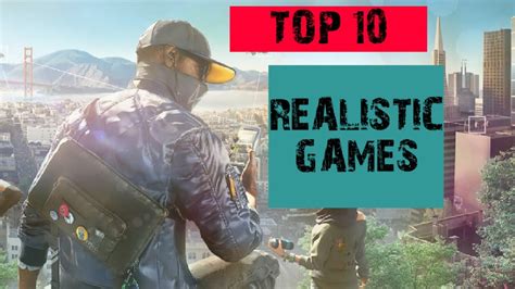 Top 10 Onlineoffline Realistic Games Youtube