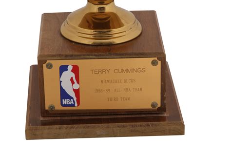 Lot Detail 1988 1989 Terry Cummings Signed All Nba 3rd