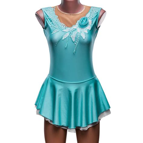 A Gentle Leotard Designed For Ice Figure Skating Emphasizes The