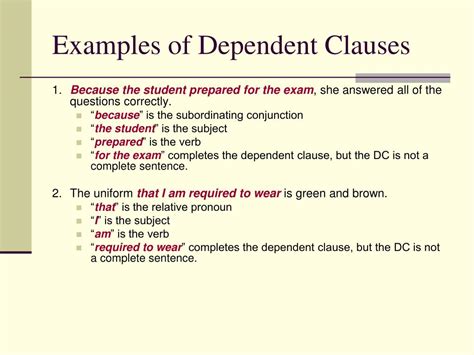 Adverbial clauses are dependent clauses that tell us why, when, how, or under which conditions something occurs. PPT - CLAUSE STRUCTURE PowerPoint Presentation - ID:2077279