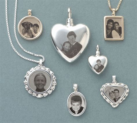 Laser Engraved Pendants With A Photo Of Your Loved One Beautiful