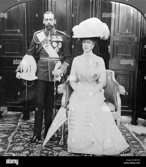 King George V 1865 1935 Black And White Stock Photos And Images Alamy