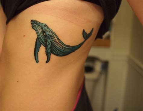 Yes, this sure looks like a drunken whale. Whale Side Tattoo