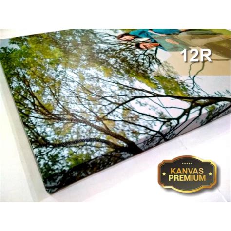 Jual Cetak Foto Photo Kanvas Canvas Premium 12R Bingkai Shopee Indonesia