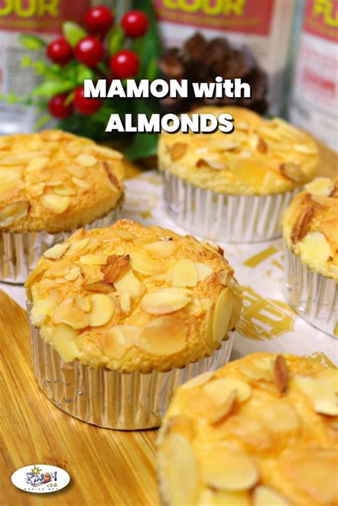 Mamon With Almonds Recipe Pinoy Recipe At Iba Pa