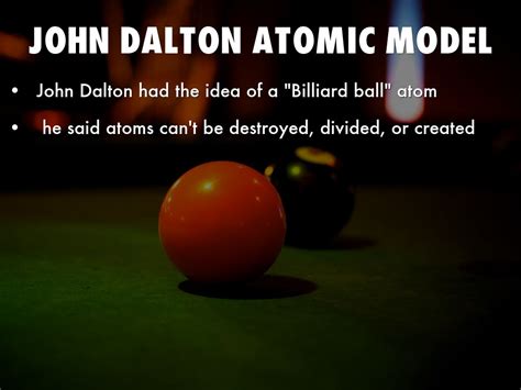 Daltons Billiard Ball Model History Of The Atom Sutori Ippolito