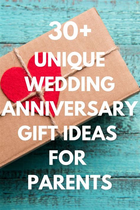 Finding great gifts for dad isn't as hard as you think! Best Anniversary Gifts for Parents: 30+ Unique Presents ...