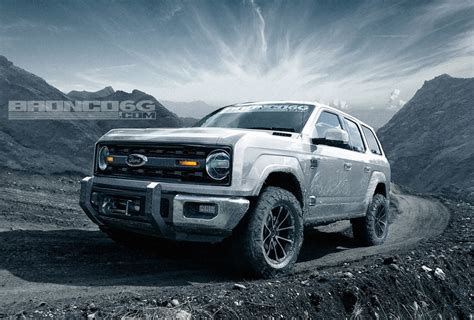 2020 Ford Bronco Concept Rendered With Four Doors Middlekauff Ford