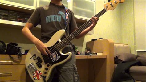 Red Hot Chili Peppers Naked In The Rain Bass Cover YouTube