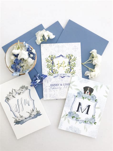 Watercolor Monogrammed Wedding Crests Make The Perfect Personal Touch To Your Wedding