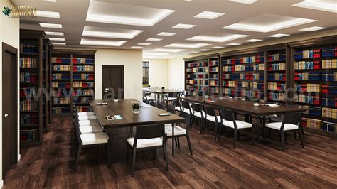 Cgmeetup Contemporary Library Reading Room Interior Design Firms With