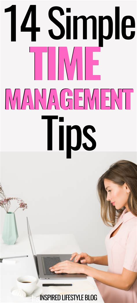 14 Simple Time Management Tips Time Management Tips Management Tips