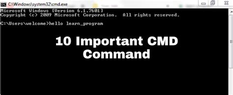 10 Cmd Commands All Windows Users Should Know