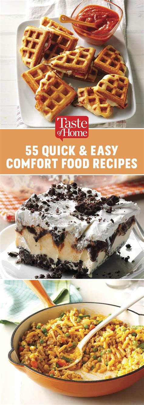 Craving comfort food just like mom used to make? 100 Quick & Easy Comfort Food Recipes | Food, Food recipes ...