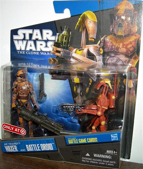 Arf Trooper Waxer Battle Droid Action Figures Star Wars Clone